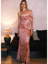 Ariel One-shoulder Pleated & Gradient-dyed Dress - CHINASQUAD