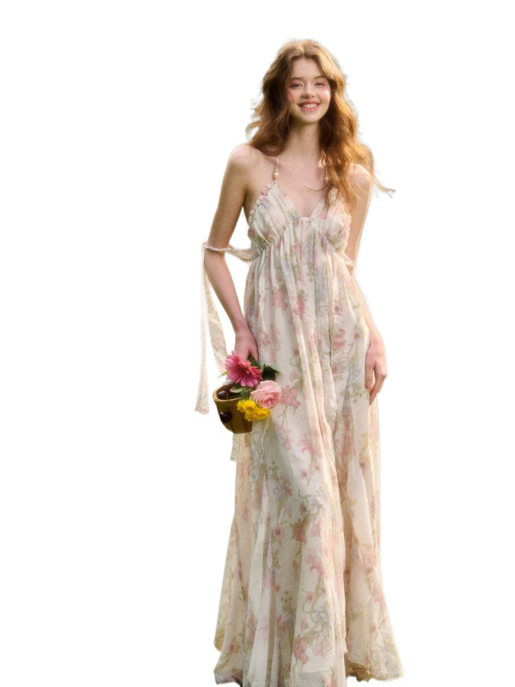 Floral Fairy Vacation Dress - CHINASQUAD