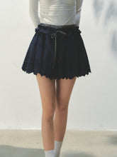 Embroidered Elastic Waist Skirt - CHINASQUAD