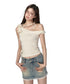Apricot & Ombre Khaki Rose Camisole Top - CHINASQUAD
