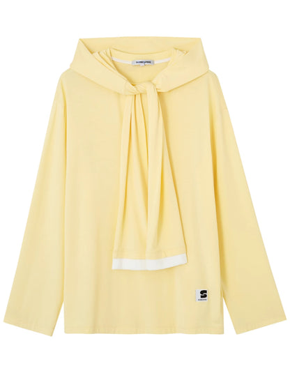 Lazy Style Layered Sun Protection Top