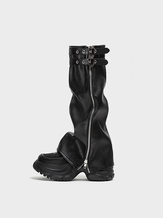 Retro Platform Sneakers