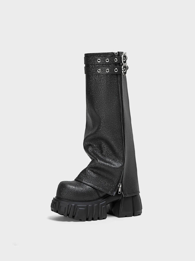Platform Ankle Boots