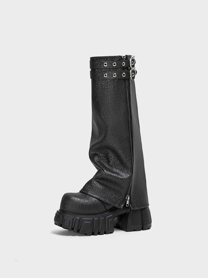 Platform Ankle Boots