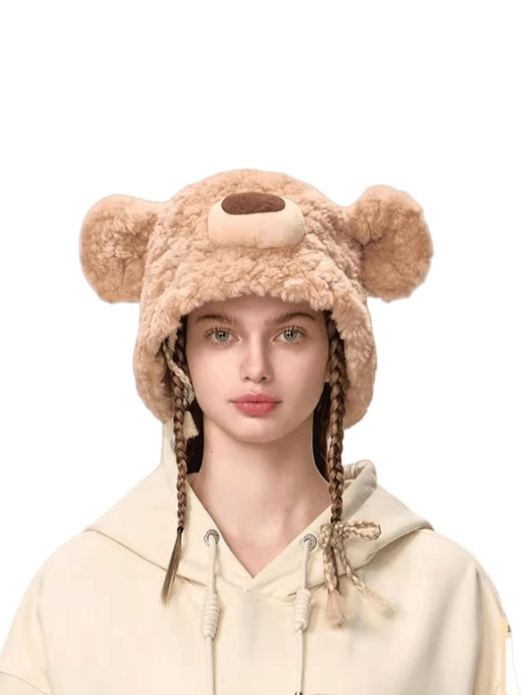 Cute Plush Bucket Hat