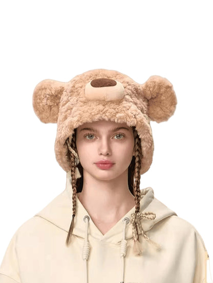 Cute Plush Bucket Hat