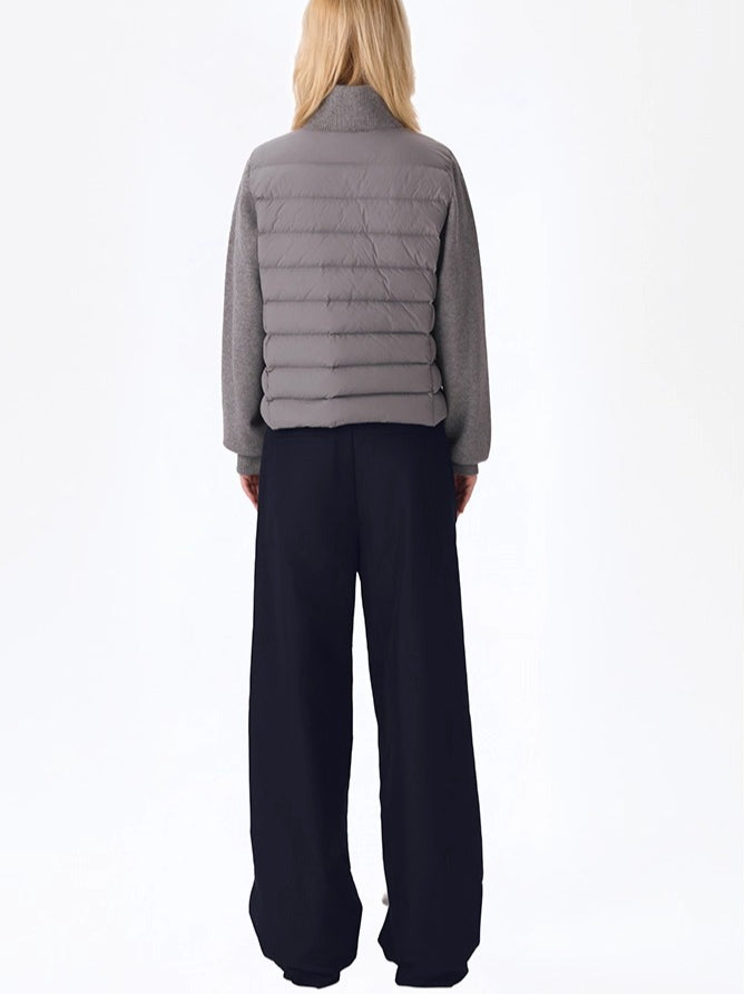 Multi-Doll Pleated Unisex Straight-Leg Pants