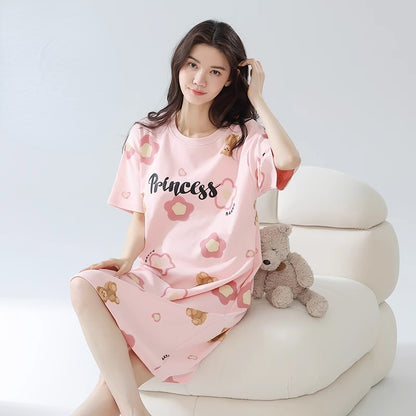 Cotton Breathable Nightdresses