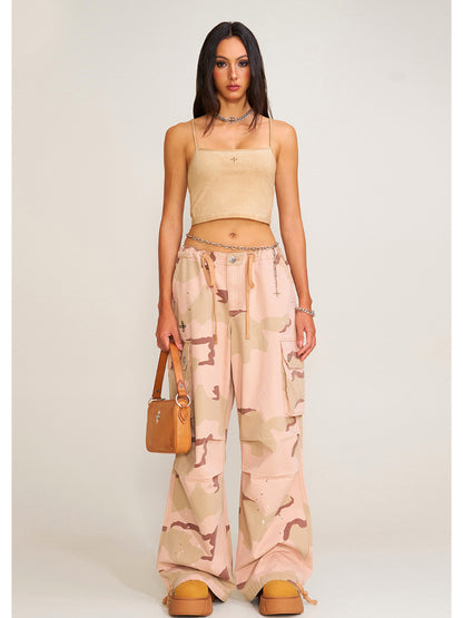Compass Retro Camo Para Pants Desert Camouflage - CHINASQUAD