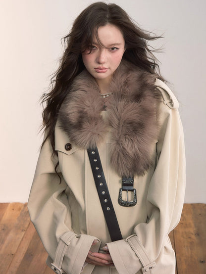 Faux Fur Multi-Way Belt