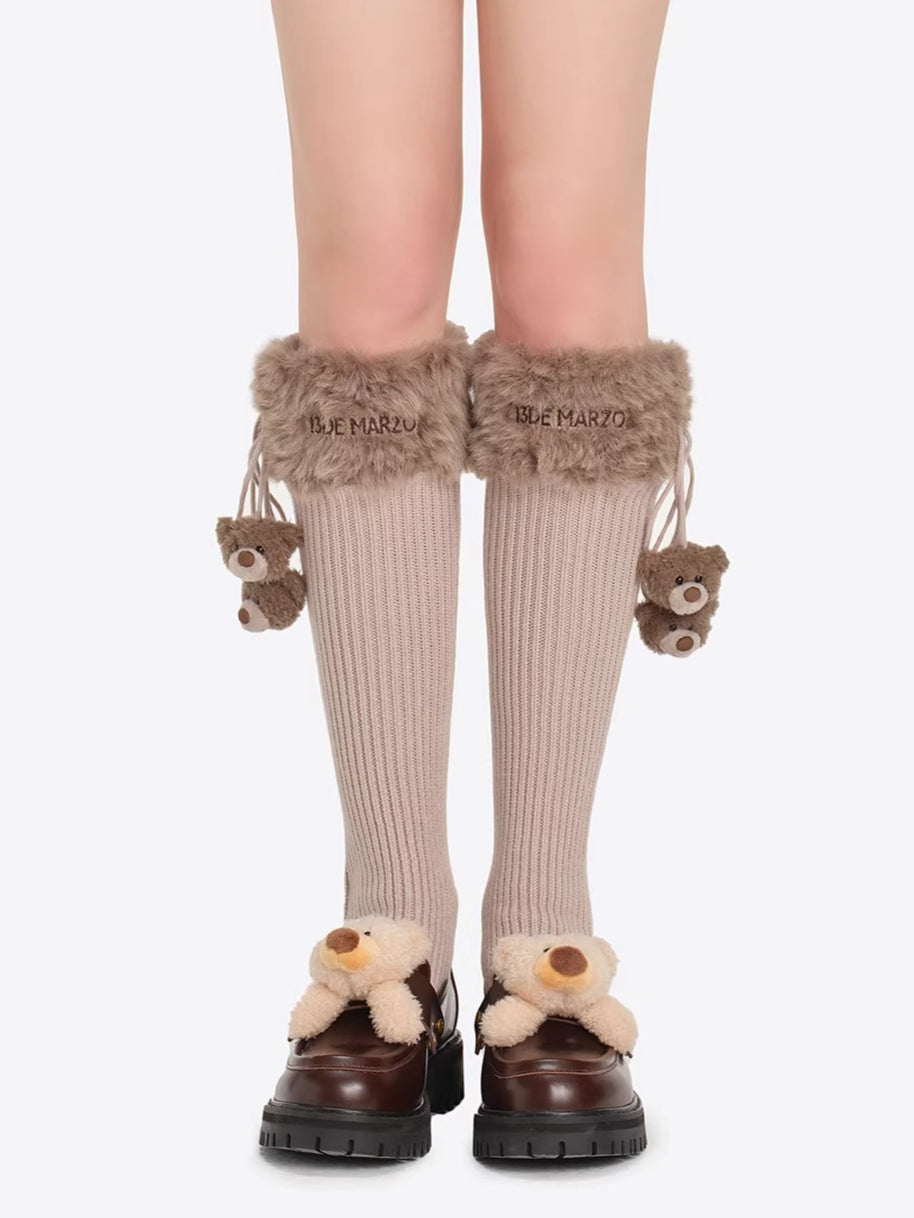 Convertible Mid-Calf Slouch Socks