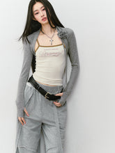 Color-Block Letter Print Camisole - CHINASQUAD