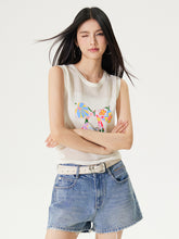 Raw-Edged Cool Denim Shorts - CHINASQUAD
