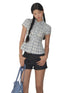 College - Style Slim Short - Sleeve Shirt - CHINASQUAD