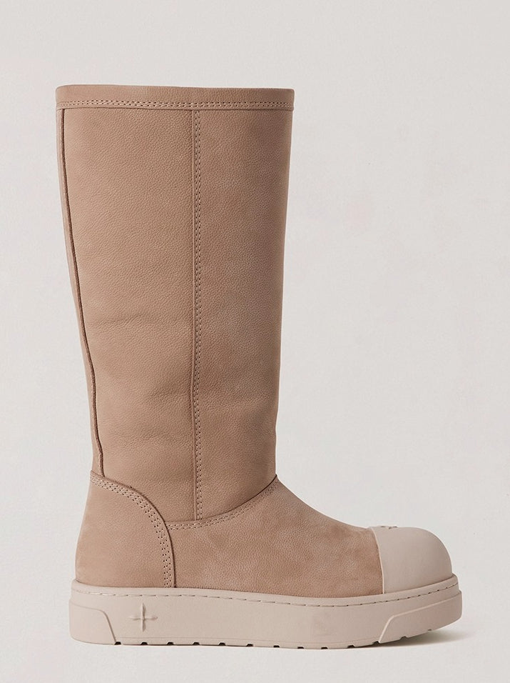 Cross Relic Sherpa Leather Mountain Boots