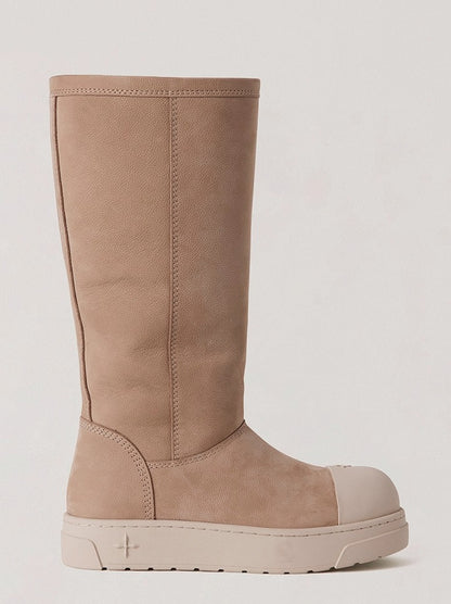 Cross Relic Sherpa Leather Mountain Boots