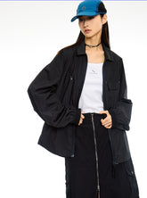 Nylon Long-Sleeve Jacket - CHINASQUAD