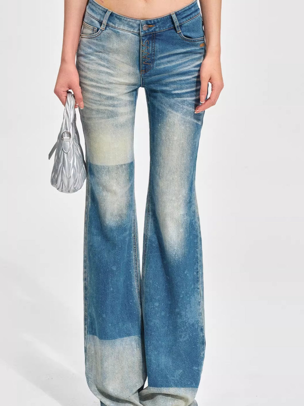 Straight-Leg Lyocell Denim Jeans
