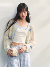Hollow Out Crochet Knit Cardigan - CHINASQUAD