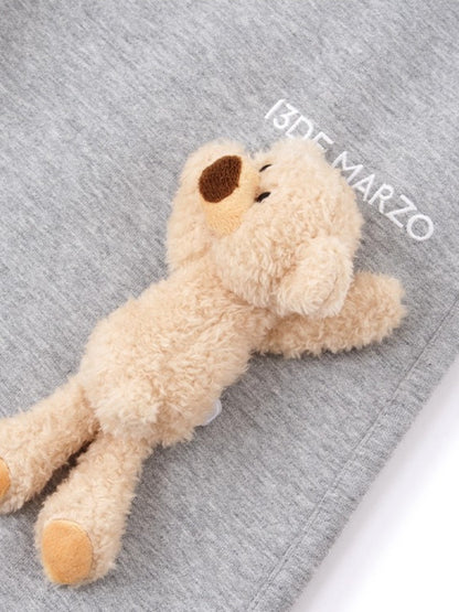 Curved Blade Relaxed Sweatpants