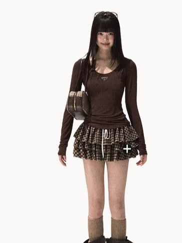 Wool Slim-Fit Long-Sleeve Base Knit T-Shirt