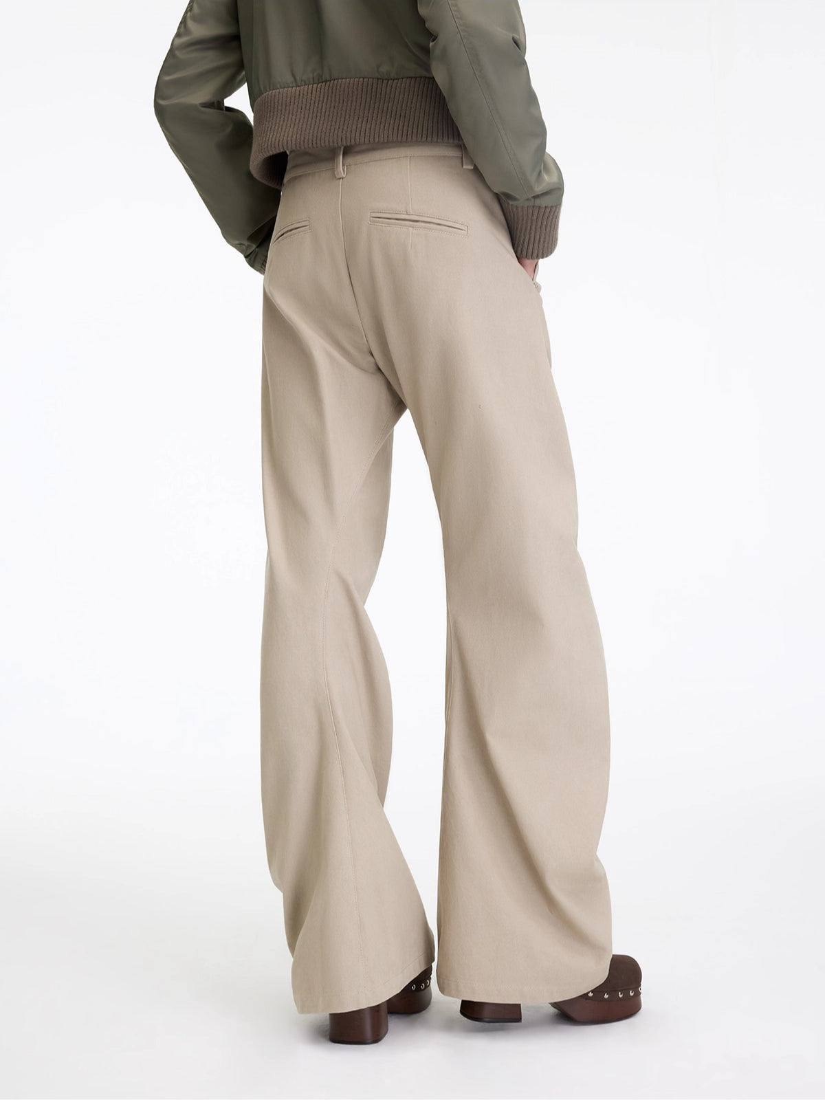 Asymmetrical Sculpted Utility Pants
