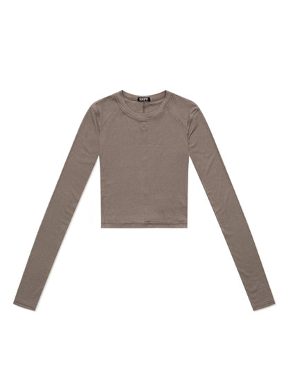 Slim-Fit Long Sleeve Sweatshirt