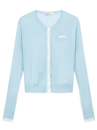 Blue Cardigan / S