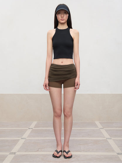 High Elastic Sleeveless I-Back Vest