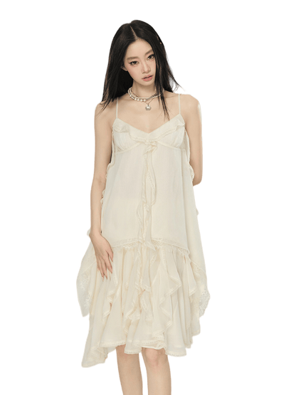 Chiffon Camisole and Skirt Two-Piece Set