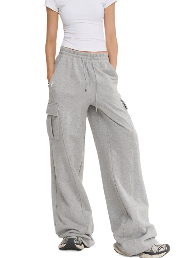 Glacier Gray Jogger Drawstring Pants