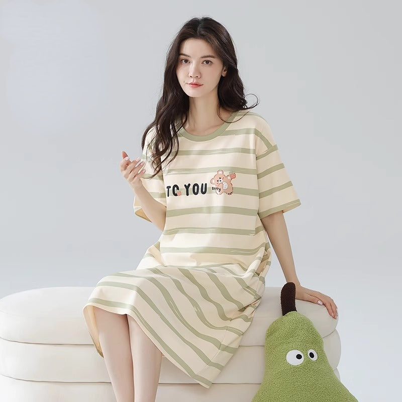 Cotton Breathable Nightdresses