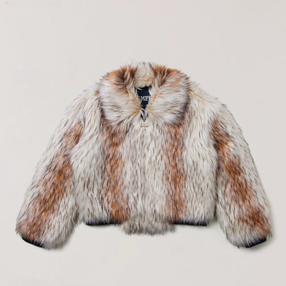 Arctic Cross Faux Fur Jacket