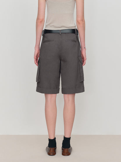 Cargo Pocket Low-Rise Shorts - CHINASQUAD
