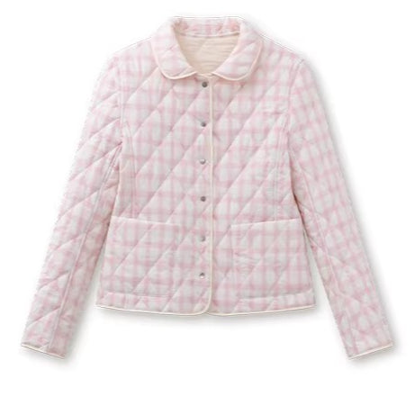 Reversible Quilted Doll Collar Jacket &amp; Skirt Set