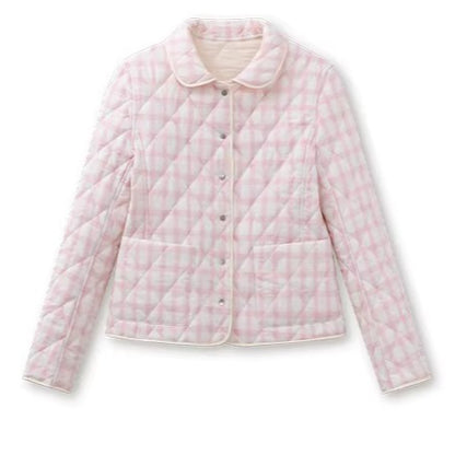 Reversible Quilted Doll Collar Jacket &amp; Skirt Set