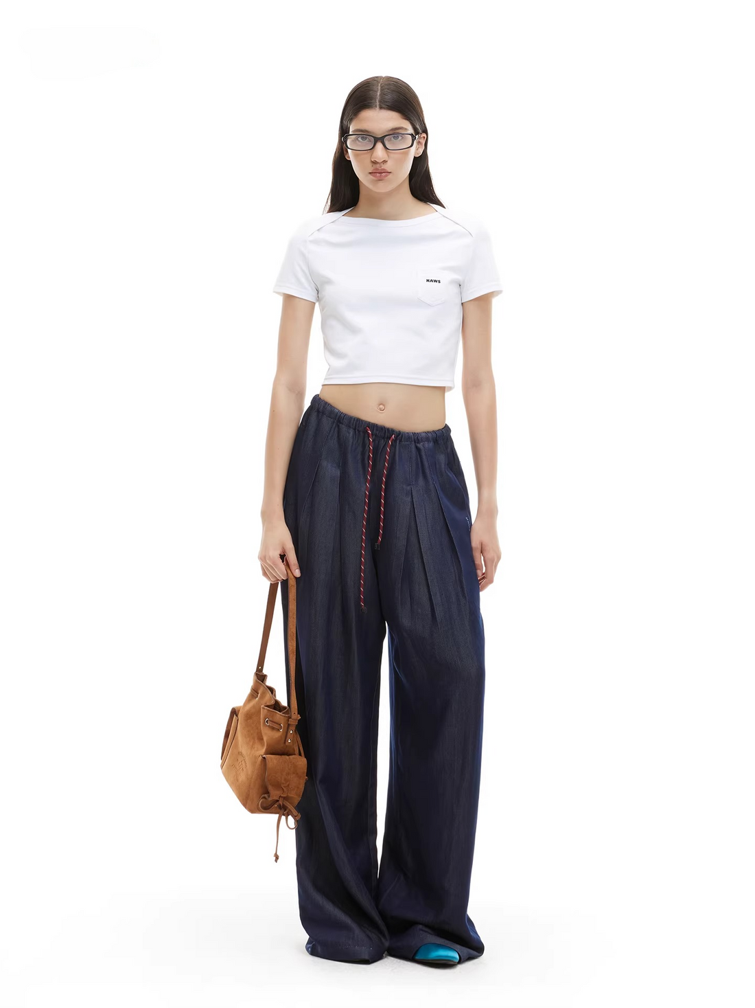 Matisse Lyocell Wide-Leg Straight Denim Jeans
