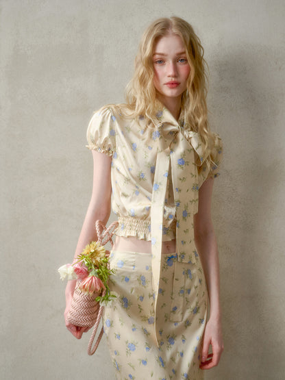 Lazy Shirt Lace Dress Set