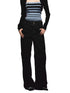 Double-Waistband Two-Piece Wide-Leg Pants - CHINASQUAD