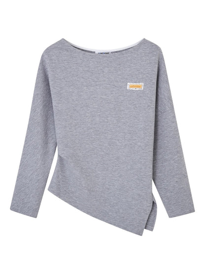 One-Shoulder Asymmetric T-Shirt