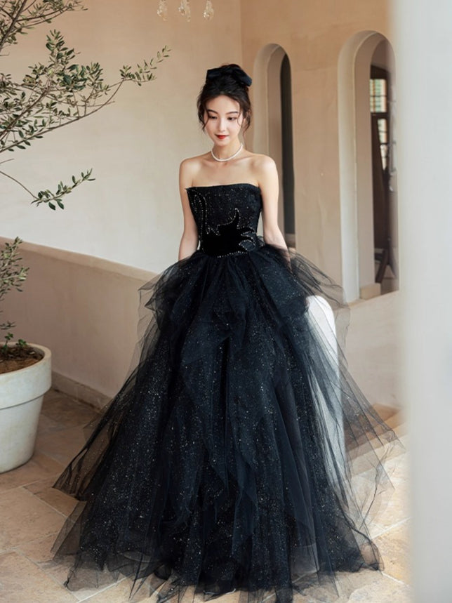 Black Swan Nocturne Tulle Couture Gown