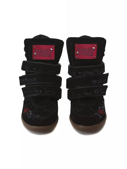 High-Heel Sport Sneakers