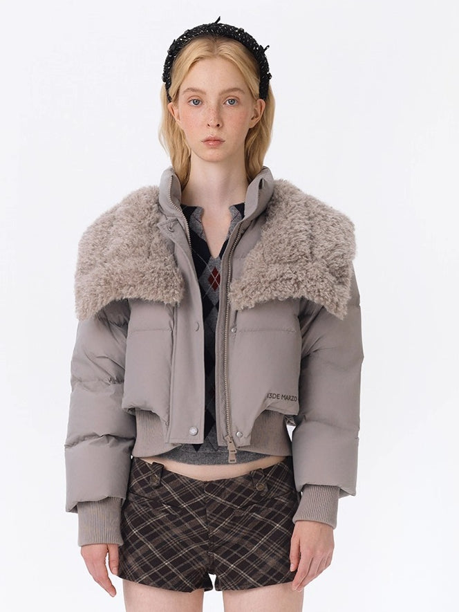 Detachable Short Puffer Jacket