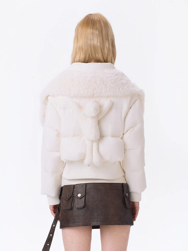 Detachable Short Puffer Jacket