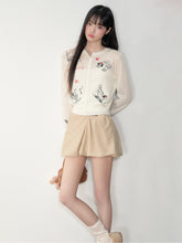 Embroidered Puppy Sun-Protective Knit Cardigan - CHINASQUAD