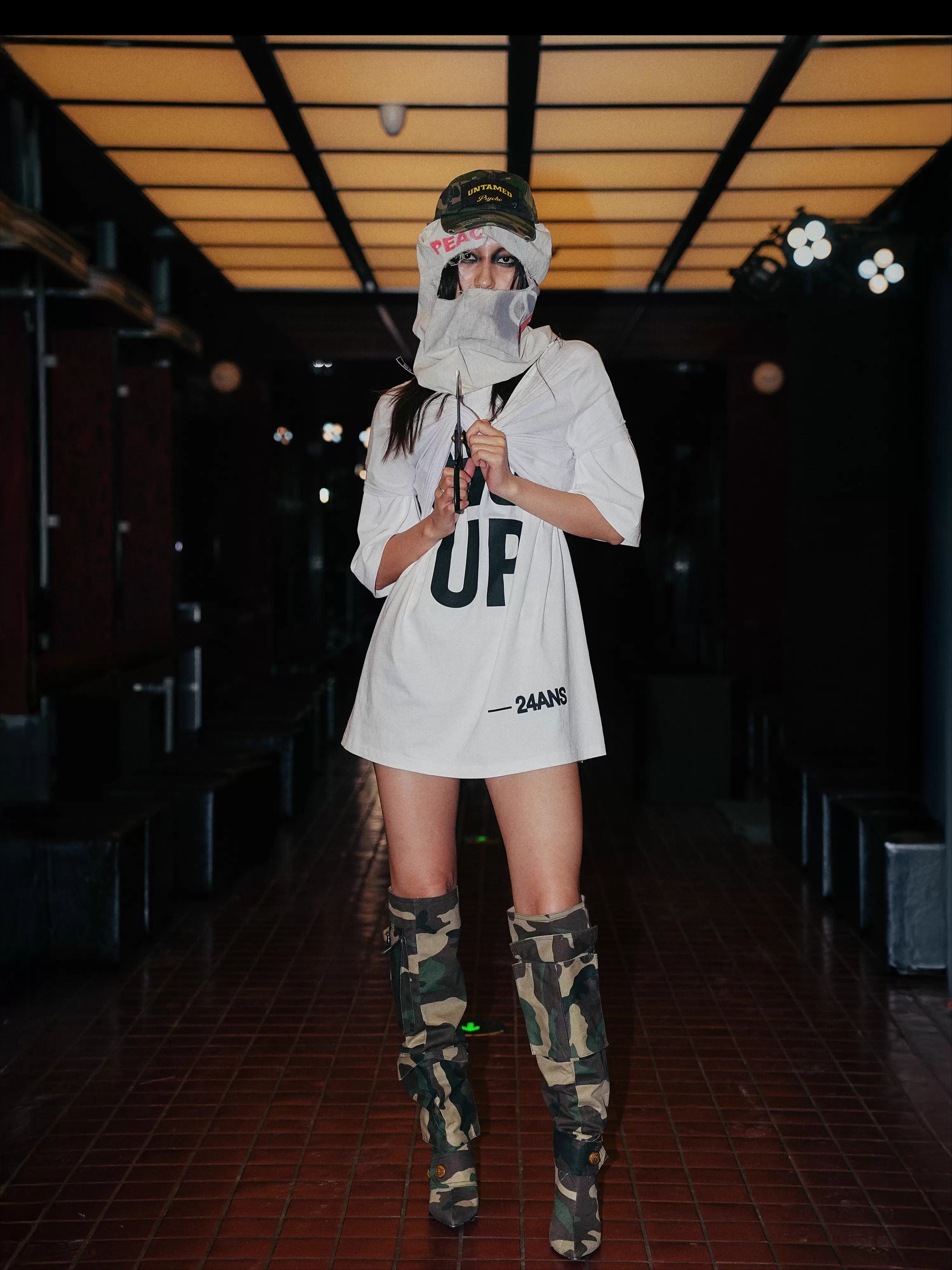 RUNWAY Camouflage Adjustable Cap