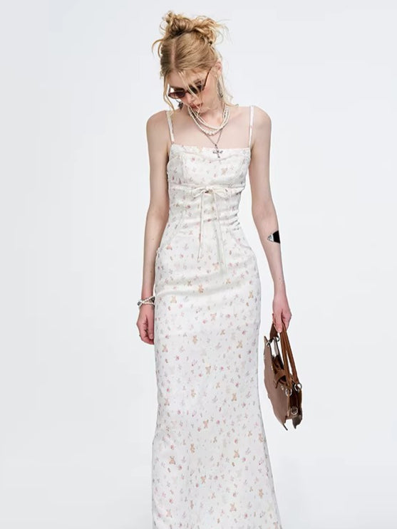Printed Camisole Maxi Dress