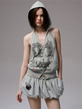 Hooded Backless Vest & Hoodie Set - CHINASQUAD