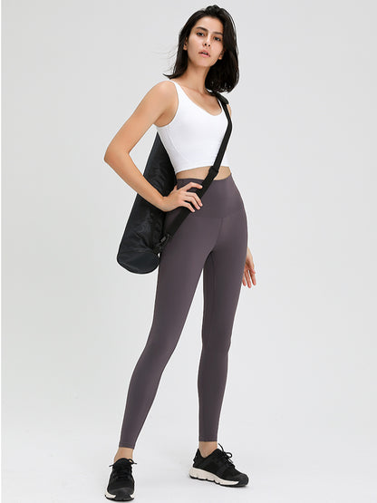 One-piece Tank Top &amp; High-waisted Yoga Capris Set