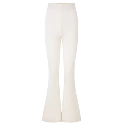 Wool-Blend Vintage Top &amp; Ruffle Pants Set